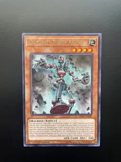 Yugioh Ancient Gear Frame LED2-EN030 Rare 1st Edition LP - Image 1