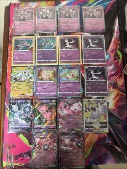 Pokemon 18 Card Lot Mewtwo Mew Ex V Holo Reverse Holo Hits Only M1 - Image 1