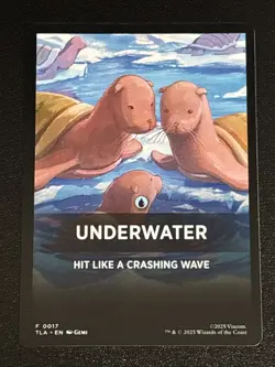 MTG Avatar: The Last Airbender Underwater Theme Card 0017 NM - Image 1