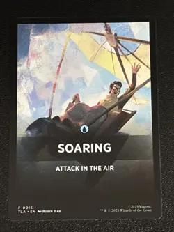 MTG Avatar: The Last Airbender Soaring Theme Card 0015 NM - Image 1