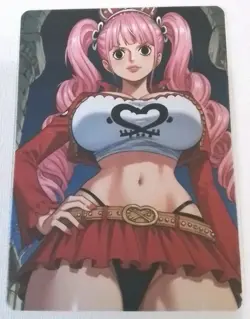 One Piece Pernona Lewd Anime Doujin Waifu Double Sided Card AGC CCG - Image 1