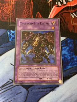 Thousand-Eyes Restrict - DL1-001 - Super Rare Duelist League Yugioh - Image 1
