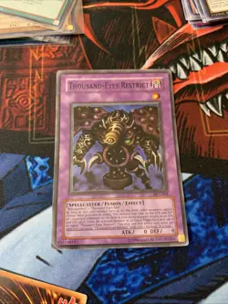 Thousand-Eyes Restrict - DL1-001 - Super Rare Duelist League Yugioh - Image 3