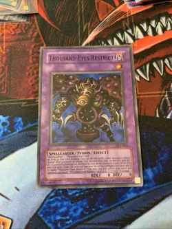Thousand-Eyes Restrict - DL1-001 - Super Rare Duelist League Yugioh - Image 5