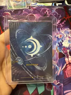 Mind Rune (Alternate Art) [SFD - R03a] - NM [Foil] TCG Riftbound - Image 1