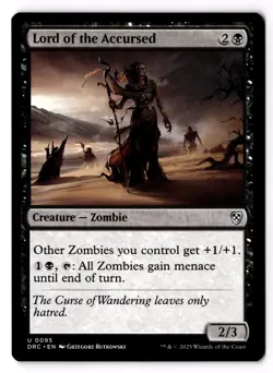 Lord of the Accursed 95 Commander: Aetherdrift Normal NM - Image 1