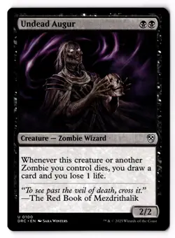 Undead Augur 100 Commander: Aetherdrift Normal NM - Image 1
