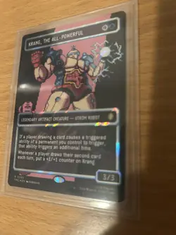 Krang, the All-Powerful (Surge Foil) - Borderless | Pixel - MTG Commander: TMNT - Image 1