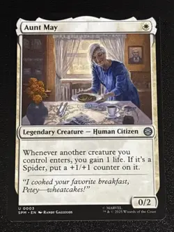 MTG Universes Beyond: Spider-man Aunt May 0003 NM - Image 1