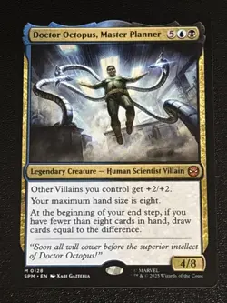 MTG Universes Beyond: Spider-man Doctor Octopus, Master Planner 0128 NM Mythic - Image 1