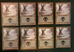 8x Swamp 341 Odyssey Mixed Condition MTG Magic Basic Land Mana Black Lot - Image 1