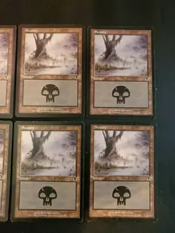 8x Swamp 341 Odyssey Mixed Condition MTG Magic Basic Land Mana Black Lot - Image 4