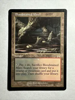 Bloodstained Mire - Onslaught - MTG Magic the Gathering - Moderately Played - Image 1
