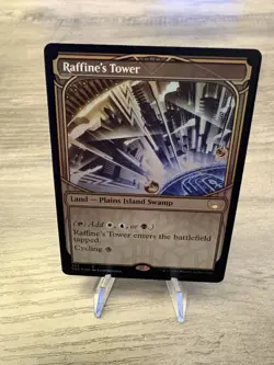 Magic the Gathering MTG Raffine's Tower Showcase Foil Near Mint - Image 1
