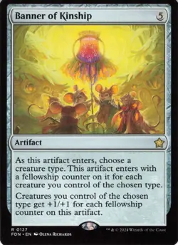 2024 Magic: The Gathering Foundations Banner of Kinship #127 - Image 1