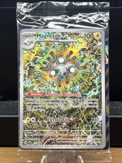 MAGNETON 2024 SEALED POKEMON SURGING SPARKS BLACK STAR PROMO B #159 - Image 1