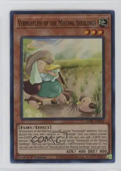Super Rare - Vernusylph of the Misting Seedlings 1st Ed. YuGiOh Darkwing Blast - Image 1
