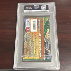 2015 Pokemon XY Roaring Skies Mega Rayquaza Factory Sealed Booster Pack PSA 10 - Image 2