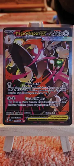 Pokemon Karte: Mega Schlappor EX 128/094 Fatale Flammen Near Mint Deutsch SIR - Image 1
