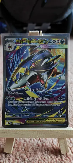 Mega-Tohaido Ex 127/094 SR Pokemon Karte Deutsch Near Mint - Image 1