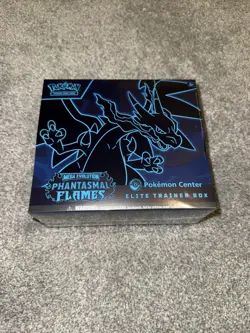 X1 Pokemon Center TCG Phantasmal Flames ETB Elite Trainer Box - New Sealed ✅ - Image 1