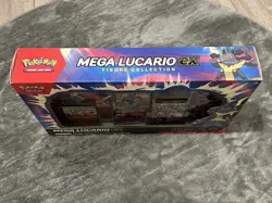 Pokemon TCG Mega Lucario EX Figure Collection Box - Brand New & Sealed - Image 2