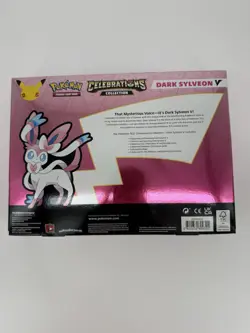 Pokemon Celebrations Collection Dark Sylveon V Promo Box Topper Box English - Image 2