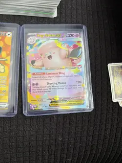 Pokemon TCG x 3 Perfect Order meowth 107/088 clefable full arts ex bundle - Image 4