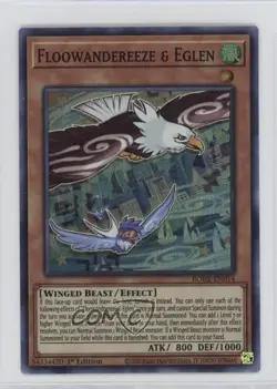 Floowandereeze & Eglen 1st Ed. YuGiOh Burst of Destiny #BODE-EN014 - Image 1