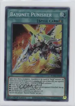 Bayonet Punisher 1st Ed. YuGiOh Burst of Destiny #BODE-EN098 - Image 1