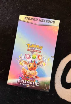 Pokemon TCG: Prismatic Evolutions Booster Bundle Display Case Brand New Sealed - Image 1
