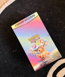Pokemon TCG: Prismatic Evolutions Booster Bundle Display Case Brand New Sealed - Image 2