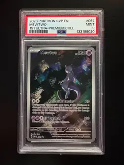 Mewtwo #052 PSA 9 SVP 151 UPC Pokemon TCG - Image 1