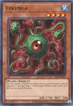Yugioh! Lekunga - IOC-EN027 - Rare - Unlimited 25th Anniversary Edition Near Min - Image 1