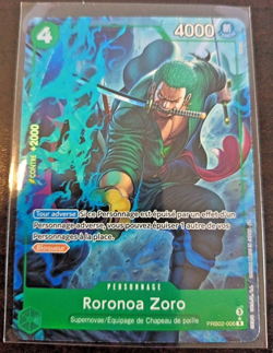 RORONOA ZORO / PRB02-006 / RARE ALT / ONE PIECE ALTERNATIVE / FR / FRANCAIS NM - Image 1