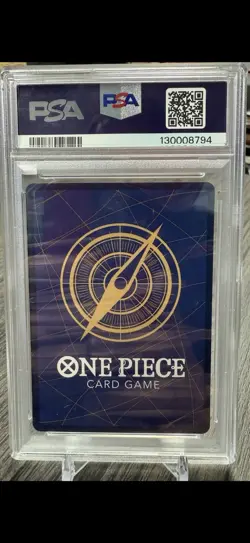 PSA 10 Luffy Red OP13-118 Manga Alt Art Carrying on His Will One Piece Card JP - Image 2