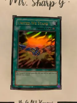 UNITED WE STAND - RP02-EN038 ENGLISH Yu-Gi-Oh! CARD ULTRA RARE HOLO KONAMI TCG - Image 4