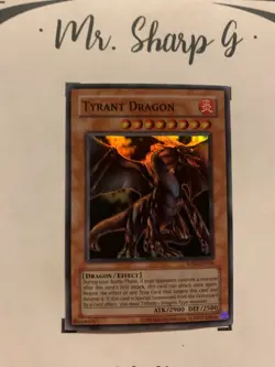 TYRANT DRAGON - RP02-EN056 ENGLISH Yu-Gi-Oh! CARD SUPER RARE HOLO KONAMI TCG OCG - Image 4