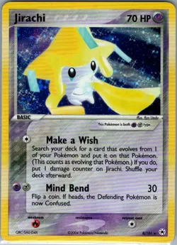 Jirachi 8/101 Holo Hidden Legends - Pokemon Card - NM - Image 1