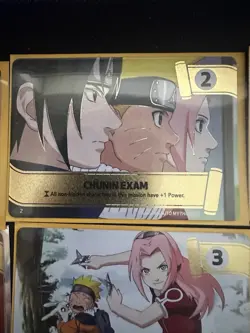 Naruto Mythos 1st Edition Complete Set 10 Cards - Image 2