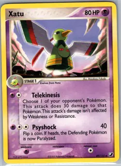 Xatu 49/115 Non Holo Unseen Forces - Pokemon Card - NM - Image 1