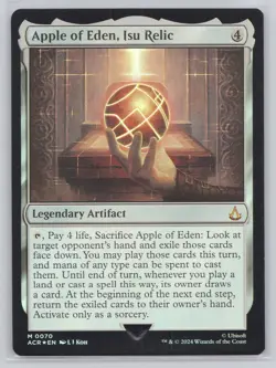 Apple of Eden, Isu Relic (Foil Etched) Foil M Universes Beyond: Assassin's Creed - Image 1