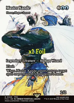 MTG Foil Showcase Final Fantasy: Through the Ages FCA Venser, Shaper Savant MINT - Image 1