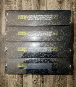 LOT OF 4 Pokemon TCG: Mega Charizard X ex Ultra-Premium Collection NEW & SEALED - Image 3