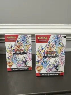 Lot of 2 Pokemon TCG Prismatic Evolutions Booster Bundles - Factory Sealed - Image 1
