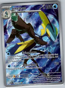 Inteleon 142/132 ME01: Mega Evolution - Pokemon Card - NM - Image 1