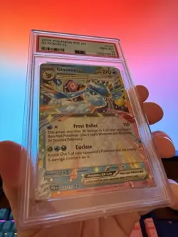Pokemon TCG Glaceon EX Prismatic Evolutions Double Rare Holo Card 026/131 PSA 10 - Image 3