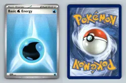 Water Energy #19 Scarlet & Violet White Flare Pokemon 2025 TCG Card - Image 1