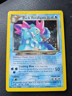 Pokemon TCG - Dark Feraligatr - 5/105 Neo Destiny - Unlimited Holo Rare HP - Image 1
