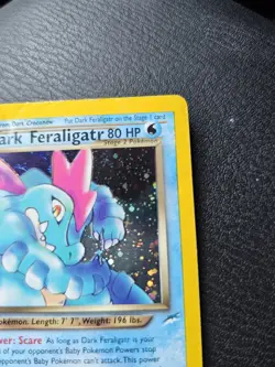 Pokemon TCG - Dark Feraligatr - 5/105 Neo Destiny - Unlimited Holo Rare HP - Image 3